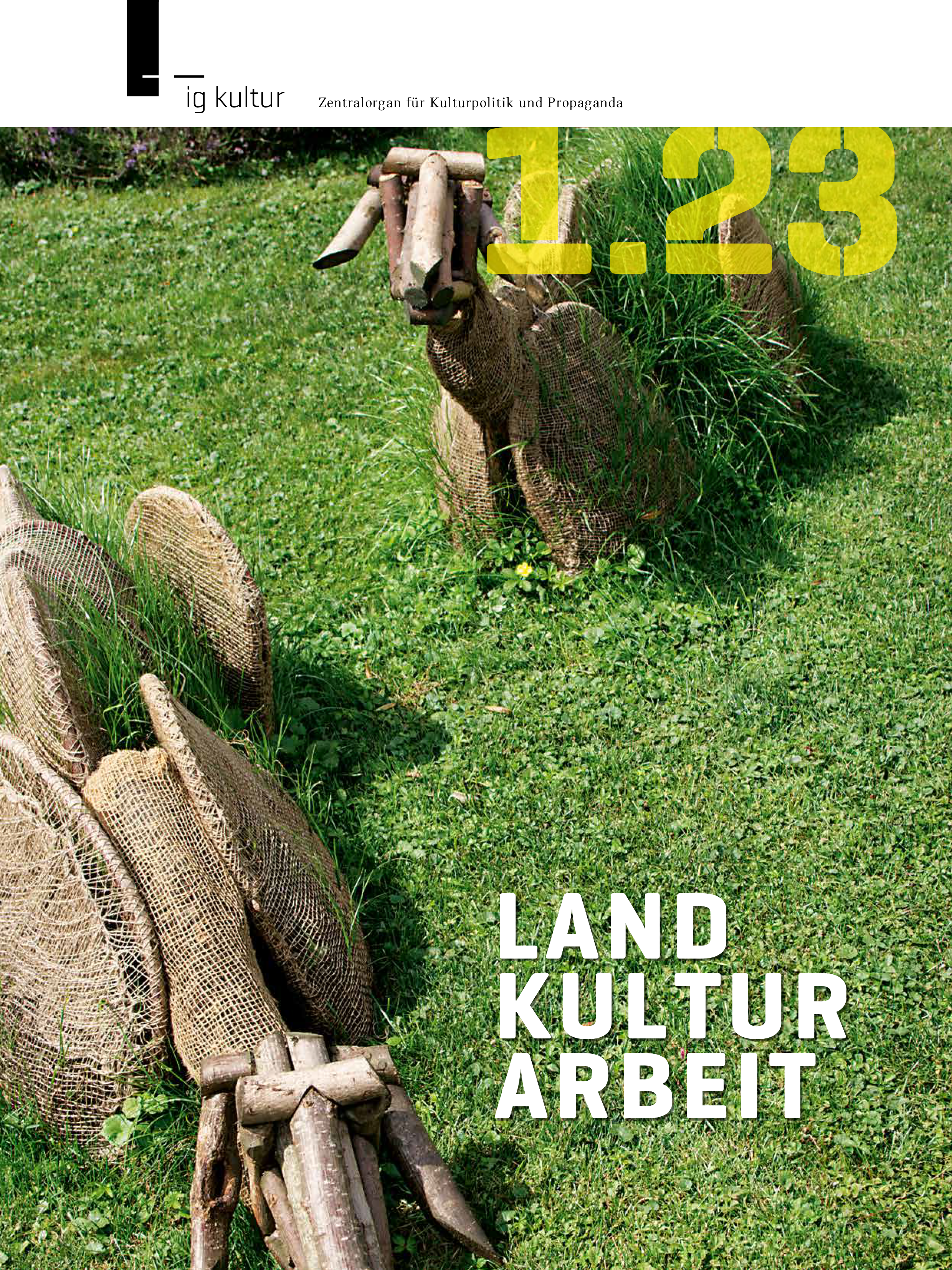 Land Kultur Arbeit, Zentralorgan, Zeitschrift, Magazin, IG Kultur