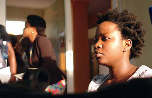 Shenge Claudine Ndimbira im Kwetu Film Institute