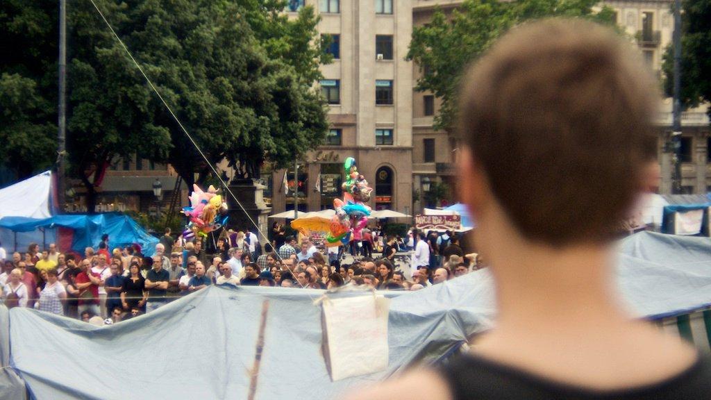 Barcelona, Catalan Independence, Katalanische Unabhängigkeit, Proteste